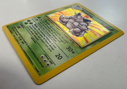 Pokemon TCG Card ~ NIDOKING ~ 11/102 ~ Base Set ~ Unlimited ~ Holo - Image 2