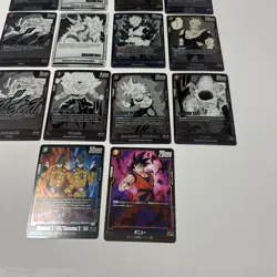 Dragonball Super CCG Manga Booster 01 And 02 Vegeta Card Lot. 14 Cards. - Image 2