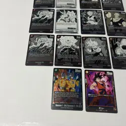 Dragonball Super CCG Manga Booster 01 And 02 Vegeta Card Lot. 14 Cards. - Image 3
