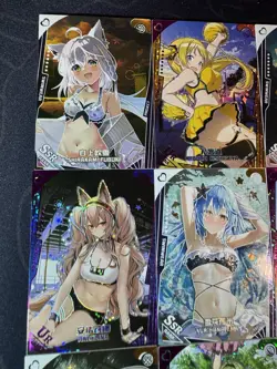 Goddess Story Waifu Bikini 9 x Character Doujin Cards Project Maiden Rem - Image 2