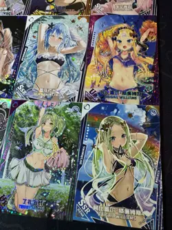 Goddess Story Waifu Bikini 9 x Character Doujin Cards Project Maiden Rem - Image 4
