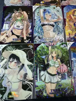 Goddess Story Waifu Bikini 9 x Character Doujin Cards Project Maiden Rem - Image 5