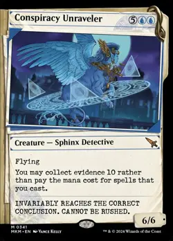 1 x Conspiracy Unraveler - Foil - Showcase - Murders at Karlov Manor - NM-Mint - - Image 1