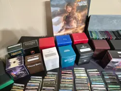 MTG MAGIC THE GATHERING COLLECTION - PLAYMATS, DECKBOX, SLEEVES, CARDS, PROXIES - Image 5
