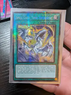 Yu-Gi-Oh Spell Card Soul Exchange MP25-EN007 1st Edition Starlight Rare NM - Image 1