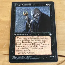 Sengir Autocrat - Homelands - LP - MTG - Free Shipping - Image 1