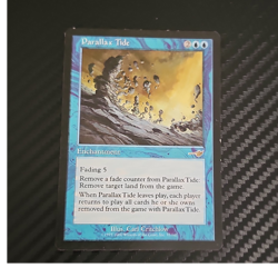 MTG Parallax Tide Nemesis Enchantment Blue Rare Regular 2000 Carl Critchlow 37 - Image 1