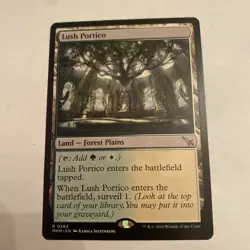 MTG Lush Portico #263 Murders at Karlov Manor NM PackFresh Magic the Gathering - Image 1