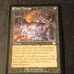 Cabal Therapy MTG Judgment #43 Uncommon Black Regular English Ron Spencer 2002 - Image 1