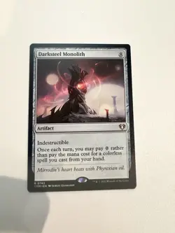 Darksteel Monolith Commander Masters Rare Regular Artifact 743 English 2023 - Image 1