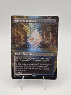 Lorwyn Eclipsed Hallowed Fountain 0347 NM Borderless Non-Foil - Image 1