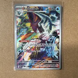 Pokemon TCG Card Baxcalibur 210/193 Paldea Evolved Illustration Rare - Image 1