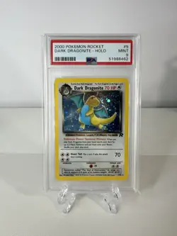 PSA 9 Dark Dragonite Holo 2000 Team Rocket Pokemon - English Unlimited #5 - Image 1