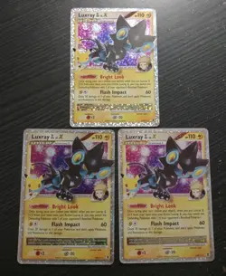 Pokemon Celebrations LUXRAY GL LV.X #109/111 Classic Collection (3) - Image 1