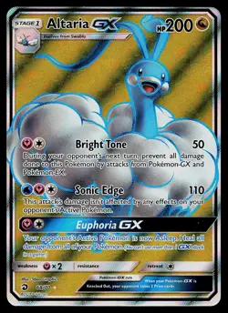 Pokemon Card - Altaria GX Dragon Majesty 68/70 Ultra Rare - Image 1