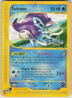 Pokemon TCG Suicune Promo WoTC Promo 53/53 - Image 1