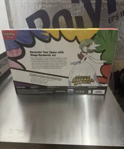 Pokemon TCG —Ascended Heroes Premium Poster Collection Gardevoir ex *SEALED* - Image 2