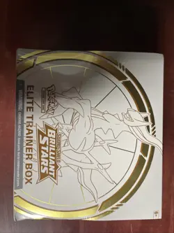 Pokemon TCG Sword & Shield Brilliant Stars Elite Trainer Box - 8 Packs (85012) 820650850127 - Image 1