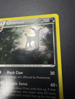 Pokemon TCG - Umbreon Black Star Promo XY96 Cosmos Holo Promo Card - Image 5