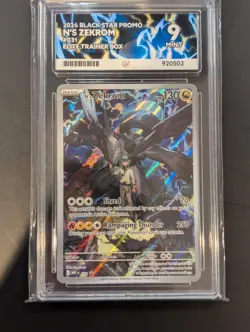 Pokemon - Ascended Hero’s N’s Zekrom Promo BSP 031 - Ace 9 MINT - Image 1