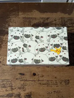 Wooloo Pokemon TCG Double Deck Box Pokemon Center Exclusive Magnetic USED 2021 - Image 1