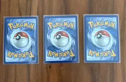Pokemon First Partner Illustration Kanto GEN 1 Starters (ALL NM) - Image 2