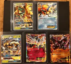 Pokemon TCG EX/GX Lot Aerodactyl, Keldeo, Xerneas, Golisopod, Decidueye 2017 WC - Image 1
