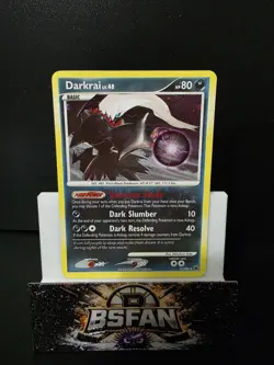 Darkrai Holo Swirl 3/100 Majestic Dawn 2008 Pokemon - Image 1