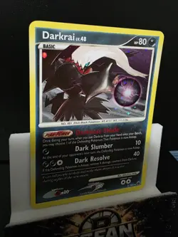 Darkrai Holo Swirl 3/100 Majestic Dawn 2008 Pokemon - Image 3