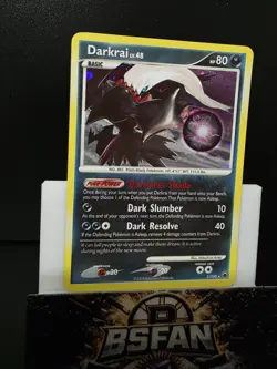 Darkrai Holo Swirl 3/100 Majestic Dawn 2008 Pokemon - Image 5