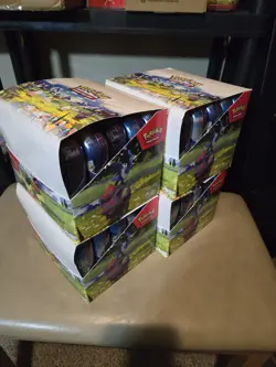 Pokemon TCG Ascended Heroes MINI TIN DISPLAY BOX 10x Tins - Image 1