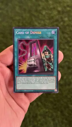 Card Of Demise LCKC-EN029 Yu-Gi-Oh - Image 1
