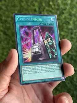 Card Of Demise LCKC-EN029 Yu-Gi-Oh - Image 2