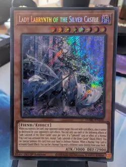 YuGiOh! Lady Labrynth of the Silver Castle DABL-EN030 Secret Rare 1st Ed - Image 1