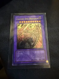 Yugioh Destiny End Dragoon 1st Edition Ultimate Rare LODT-EN042 LP/NM - Image 2