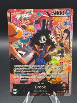 OP15-022 Brook Alt Art Leader One Piece English - Image 1