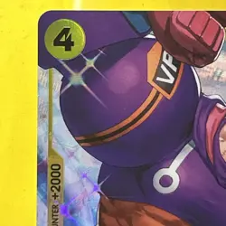 One Piece Franky Parallel OP07-107 Foil 500 Years in the Future NM LP - Image 2