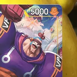 One Piece Franky Parallel OP07-107 Foil 500 Years in the Future NM LP - Image 3