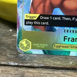 One Piece Franky Parallel OP07-107 Foil 500 Years in the Future NM LP - Image 5