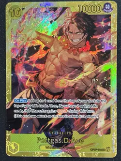 Portgas.D.Ace OP07-119 SEC 500 Years in the Future, One Piece English NM - Image 1