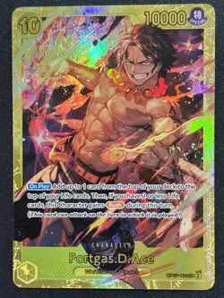 Portgas.D.Ace OP07-119 SEC 500 Years in the Future, One Piece English NM - Image 2