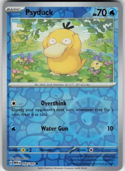 Pokemon Psyduck 054/165 SV: Scarlet & Violet 151 NM Reverse Holo card - Image 1