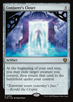1x Conjurer's Closet Light Play, English Innistrad Remastered MTG Magic - Image 1