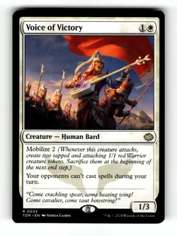 MTG: Voice of Victory | Tarkir: Dragonstorm 33 NM - Image 1