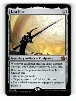 MTG: Lost Jitte | Outlaws of Thunder Junction: The Big Score 23 NM - Image 1