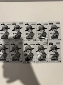 One Piece Card Game 3rd Anniversary Treasure Campaign Promo 10 Packs Sealed JPN - Image 3