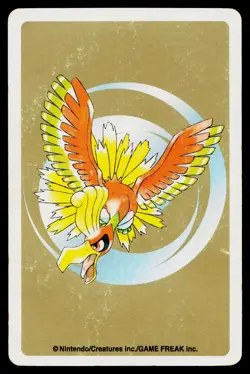 Heracross Jack of Spades Pokemon Gold Deck Playing Card Heavily Played - Image 2