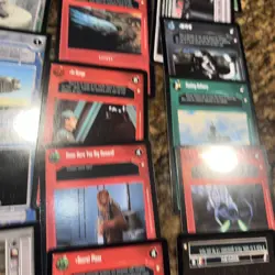 96 Decipher 1998 Star Wars Card Lot Unplayed Cards - Image 2
