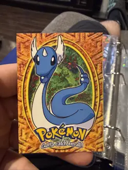 Pokemon Topps Dragonair #148 Stage 2 Evolution Card ET1/12 Vintage - Image 1