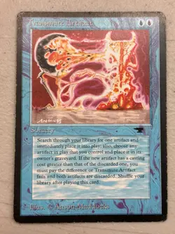MTG Antiquities TRANSMUTE ARTIFACT MP (BIN0761) Graded Power - Image 1